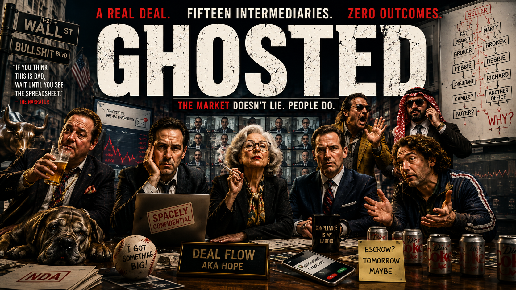 Ghosted: Brokers Gone Wild — official poster